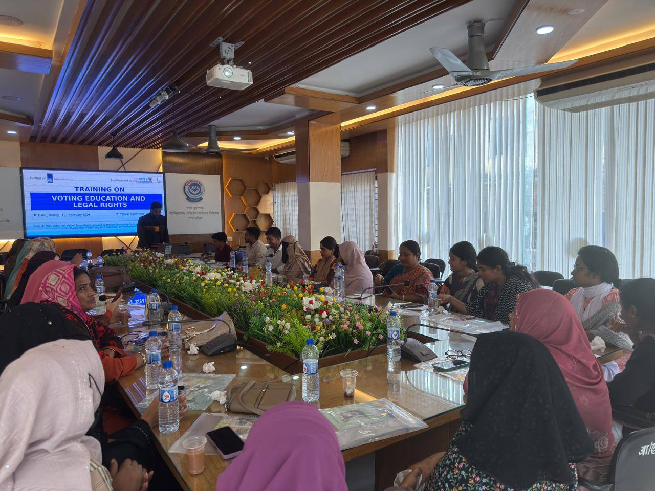 SACMID Successfully Concludes Second Training on Voter Education and Legal Rights for Women in Brahmanbaria